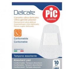 Pic Solution delicate large flasteri antibakterijski 10 komada ( 3140054 )-1
