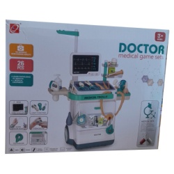 Plastična igračka komplet doktorska kolica #660-89 ( 75098 )