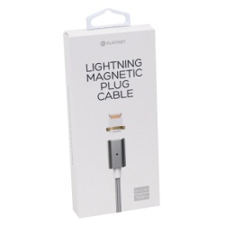 Platinet platinet kabl PUCMPIP1S za iphone magnet 1.2m Silver ( 003236 )
