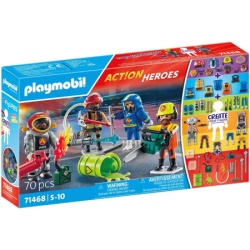 Playmobil Action Heroes My figures Vatrogasni tim ( 1041299 )-1