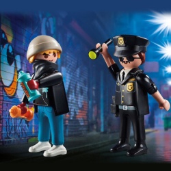 Playmobil Policajac i crtač grafita ( 1035381 )-2