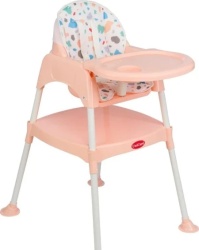 Playtime stolica za hranjenje 2u1 614 boja breskve