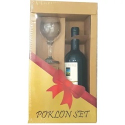 Poklon set vino + 2 čaše ( 630501 )