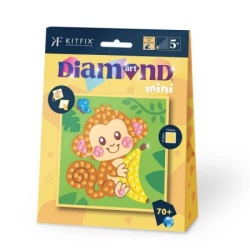 Polstrad Kitfix Mini diamond art set monkey ( KFFP2508 )