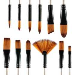 Pop brush bruegel set četkica miks bela 12k ( 622021 )