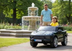 Porsche SUV dečiji auto na baterije 2205 crni