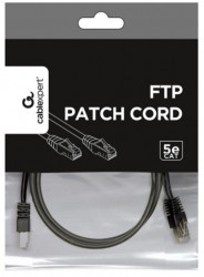 PP22-1M/BK Gembird Mrezni kabl FTP Cat5e Patch cord, 1m black - Img 2