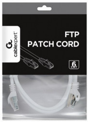 PP6-1M/W Gembird Mrezni kab, CAT6 FTP Patch cord 1m white - Img 2