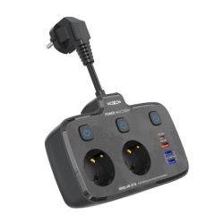 Produzni adapter moxom mx-st18 6u1 crni ( R2227 )