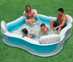 Proizvod sa nedostatkom - OUTLET - Intex Swim Center Bazen sa sedištima ( 56475 )