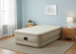 Proizvod sa nedostatkom - OUTLET - Intex twin ultra plush airbed with fiber-tech rp 99x191x46cm ( 64426ND )