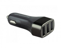 Promate Trica ultra brzi punjač za kola triple USB crni - Img 2