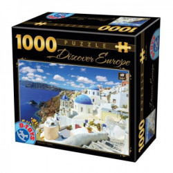 Puzzle 1000 discover europe ( 07/65995-06 )