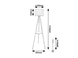 Rabalux Trevia Podne lampe ( 74108 )-2