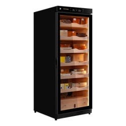 Raching 6970773200072 humidor, spanska kedrovina, 1300 kom, crni  ( rc330a )-1