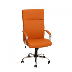 Radna Fotelja visoka - Nero H lux (prava koža) - izbor boje kože - Img 2