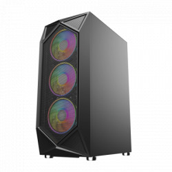 Raidmax kuciste hydra window/black, 4x 120mm RGB/800W/RH800RGB - Img 1