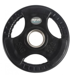Ring olimpijski tegovi gumirani 2x5 kg-RX WP015-5