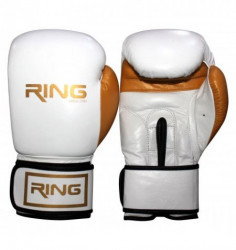 Ring rukavice za boks 12 OZ kozne - RS 3211-12 white