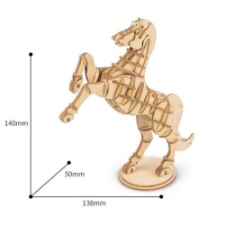 Robotime 3d drvena slagalica - KONJIĆ ( 554)