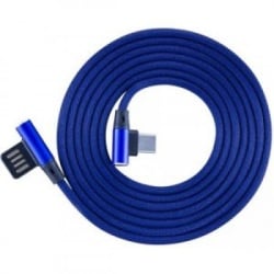 S BOX Kabl USB A - Micro B 90  1 5 m  Blue-1