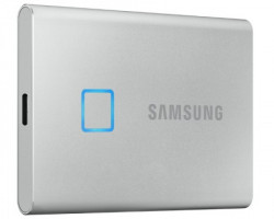 Samsung Portable T7 Touch 500GB srebrni eksterni SSD MU-PC500S - Img 1