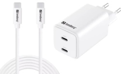 Sandberg 441-76 AC Charger USB-C PD65W EU 3M