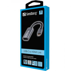 Sandberg adapter USB-C to HDMI Link 4K/60 Hz 136-12 - Img 2