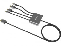 Sandberg kabl-display HUB All-In-One USB C/DP/m DP/HDMI - HDMI 2m 509-21 - Img 2