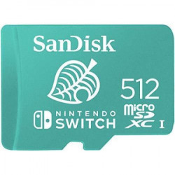 SanDisk SDXC 512GB micro 100MB/s R, 90MB/s W for Ninetendo Switch - Img 1
