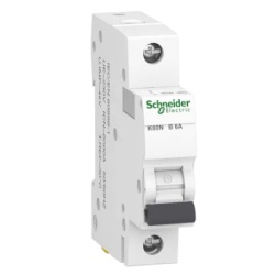 Schneider Acti9, automatski osigurac K60N 1P 6A, B kriva, 6kA ( a9k01106 )