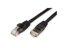 Secomp value utp patchcord cat6a/cl. ea, black, 3.0m ( 5408 )-2