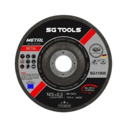 SG TOOLS SG11005 rezna ploča 125 x 2.5mm Metal Premium A 30 RBF ( SG11005 )