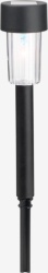 Solarna lampa fi 6xV36cm crna SDP