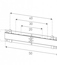 Sonorous surefix 410 zidni držač za tv ( 356577 )  - Img 2