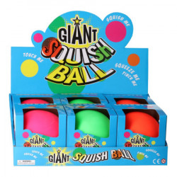Squeezy stressball, gumena igračka, lopta XL, miks ( 894367 ) - Img 1