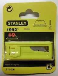 Stanley 3-11-916 Sečivo trapezno perforirano 10kom