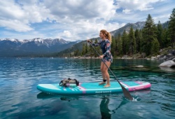 SUP daska na naduvavanje Ridewave svetlo plava - full set