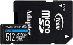TeamGroup micro SDXC 512GB UHS-I ELITE +SD adapter TEAUSDX512GIV30A103 - Img 4