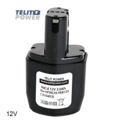 TelitPower 12V 3000mAh - baterija za ručni alat Hitachi FEB12S ( P-4161 ) - Img 5
