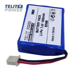 TelitPower baterija Li-Po 7.4V 1000mAh za WS6933 Satlink Total TV Tragač signala ( P-1544 ) - Img 3