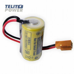 TelitPower baterija litijum 3V BR-2/3A BR17335 Panasonic - memorijska baterija za GE Fanuc A02B-0177-K106 PLC Logic Control ( P-2208 ) - Img 1