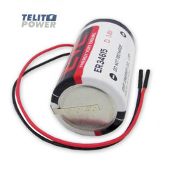 TelitPower baterija Litijum ER34615 sa konektorom za toplotna merila Kamstrup Multical 66 CDE 3.6V 19000mAh ( P-1091 ) - Img 2