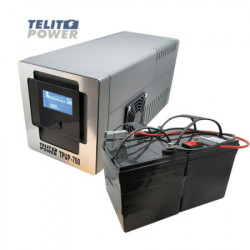 TelitPower UPS - konvertor za kotao na pelet TPUP-700 1000VA / 700W sa akumulatorom 24V 33Ah ( P-3243 ) - Img 1