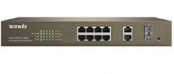 Tenda TEF1210P-8-150W LAN 8-Port 10/100M + 2 1000M +2 SFP Slots Switch - Img 1