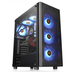 Thermaltake kućište V200 TG RGB/Black/Win/SPCC/Glass, CA-1K8-00M1WN-01 - Img 2