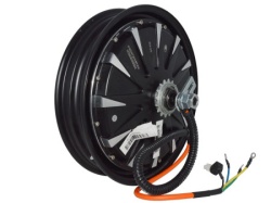 Točak zadnji 16" za elektro bicikl (sa motorom) za hugo ( 331728 )