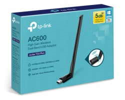 Tp-link Archer T2U Plus AC600 high gain wireless 600Mb/s dual band USB Adapter -1