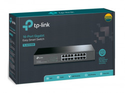 TP-Link Switch gigabit/ 16x RJ45/ 10/100/1000Mbs/ eSmart/ Rackmount metalno kuciste ( TL-SG1016DE ) - Img 2