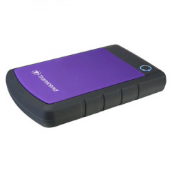 Transcend TS1TSJ25H3P External HDD 1TB, USB 3.0, 2.5", Black/Purple - Img 3